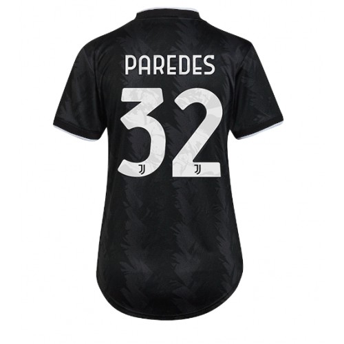Juventus Leandro Paredes #32 Bortedrakt Kvinner 2022-23 Kortermet Juventus Leandro Paredes #32 Bortedrakt Kvinner 2022-23 Kortermet